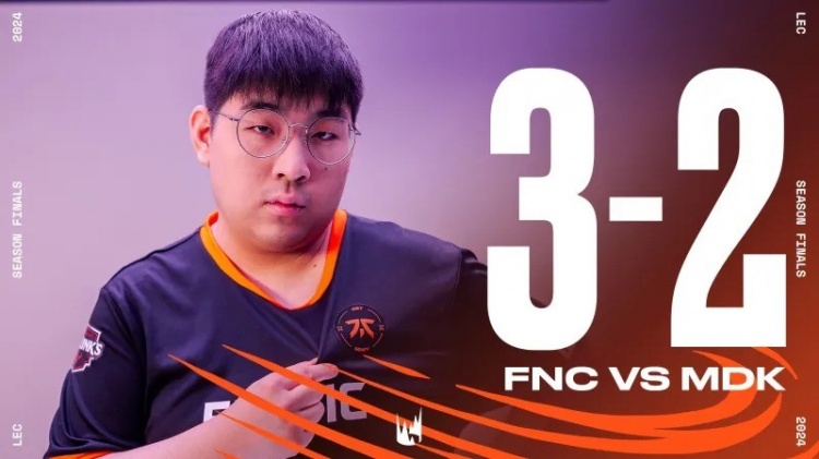 FNC 3-2 MDK：MDK奇招频出，FNC连续翻盘率先挺进决赛