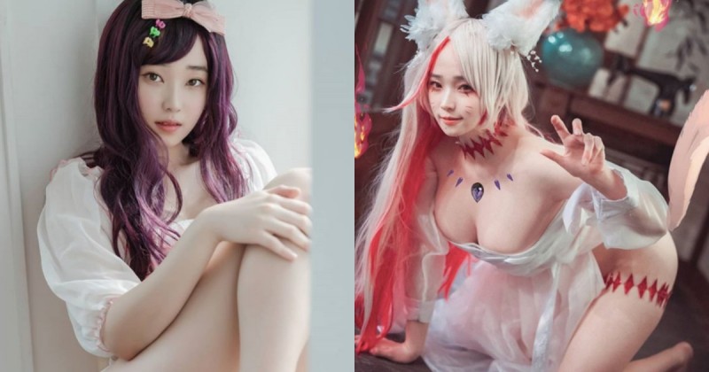 蜜大腿狐狸精參上！「美胸coser」看似平凡實則超敢穿，大奶豐臀無一錯過！