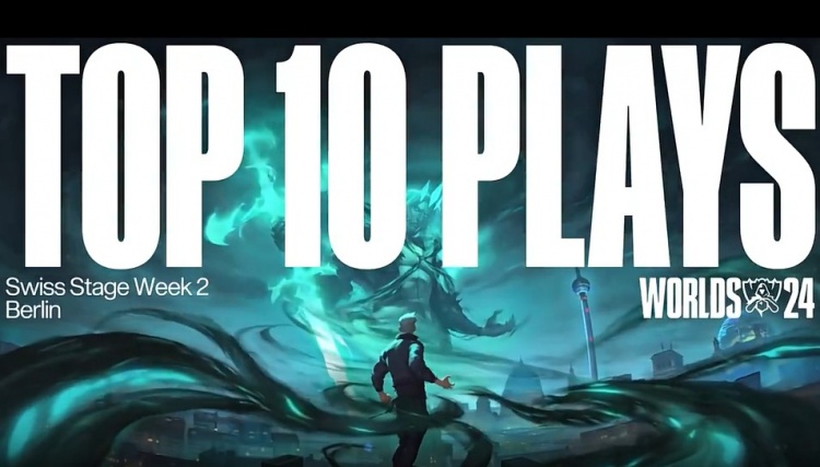 LOLesports公布瑞士轮第二周Top10：Bin武器1v3、Viper一打二上榜